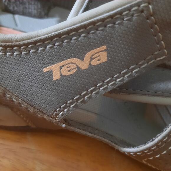 Teva Mens Shoc Pro Anatomic Footbed Adjustable Hook and Loop Water Shoe Size 7.5 main image 8